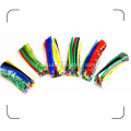Confezione di tubi termoretraibili colorati in busta di plastica